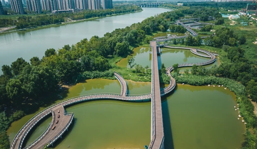 以水潤城，城發(fā)集團生態(tài)項目為鄭州注入“水的靈動(dòng)”